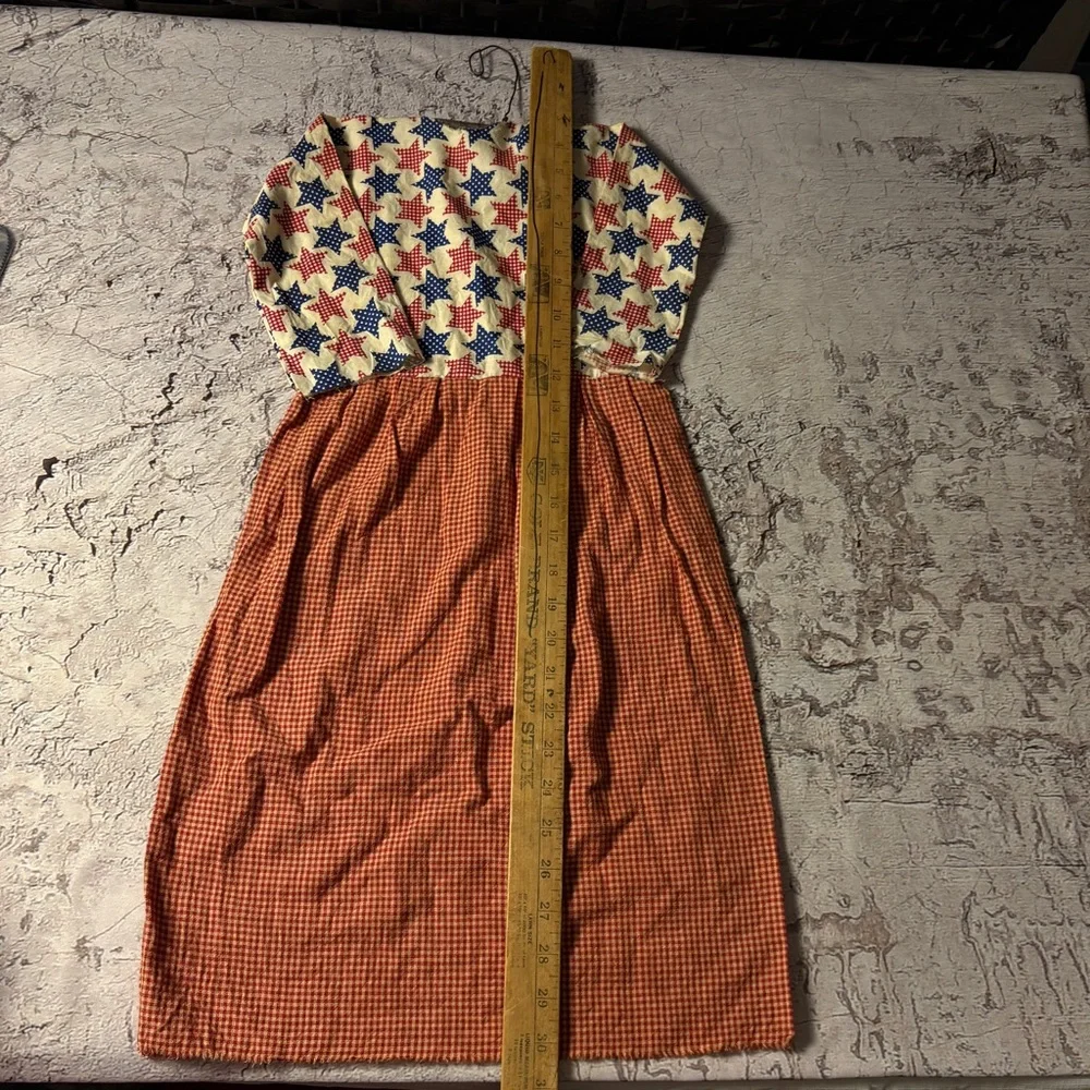 Reproduction Handmade “Primitive” Girl’s Dress and Hanger